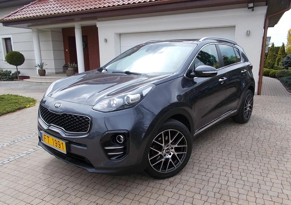 Kia Sportage cena 59800 przebieg: 133000, rok produkcji 2016 z Leszno małe 781